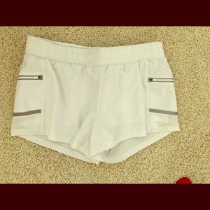 Fabletics white shorts